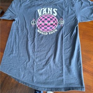 Vans Light Blue World Tour Tee 2021